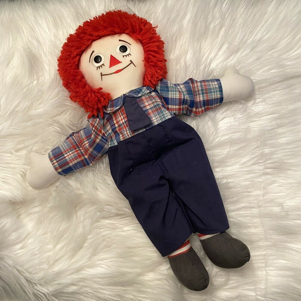 Vintage Handmade Raggedy Andy Doll - Picture 1 of 5